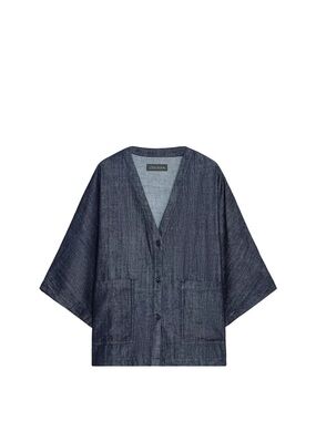 Zara RELAXED DENIM SHIRT ZW
COLLECTION and PANTS SET 💫